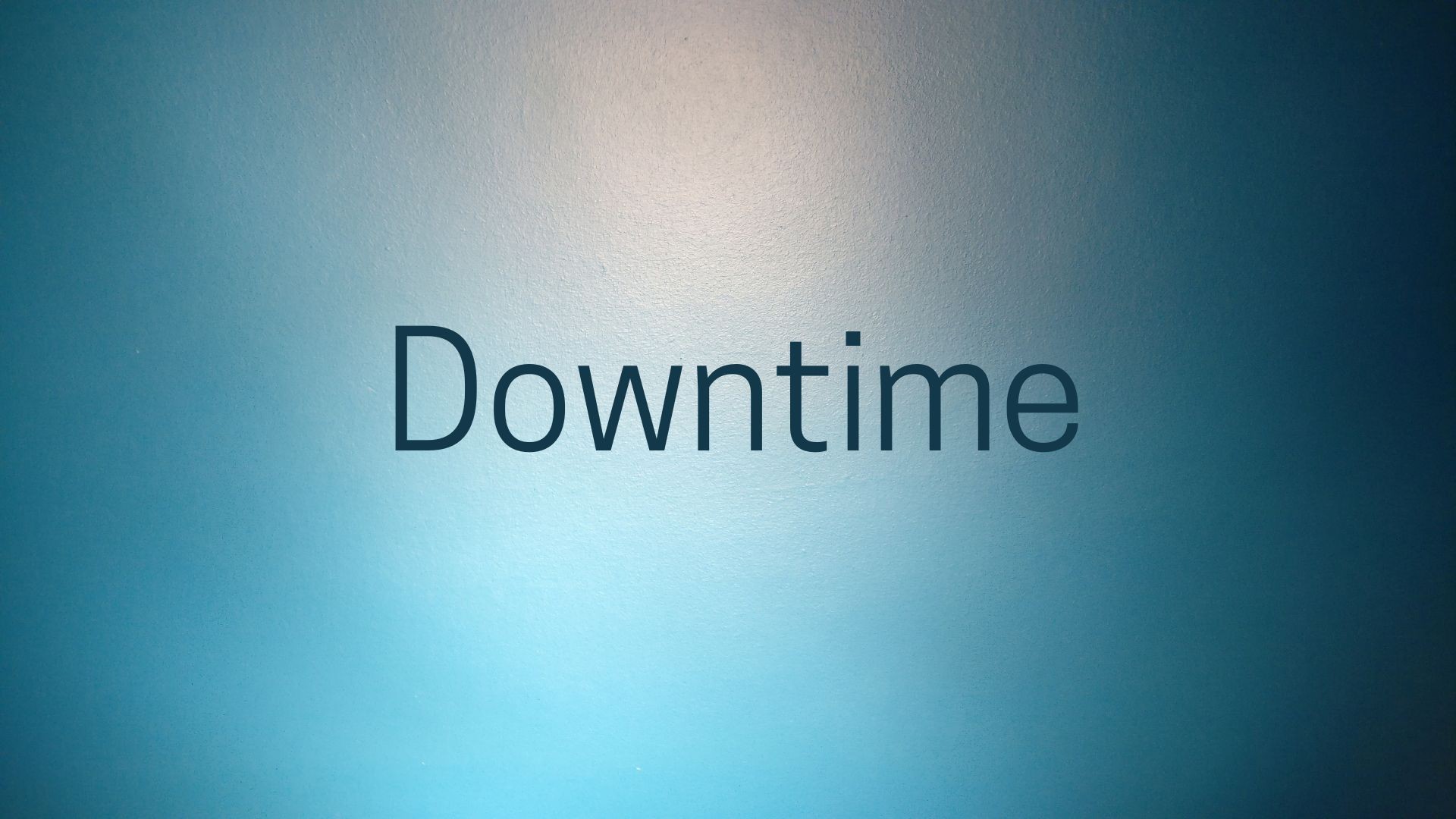Regarding Our Recent Downtime