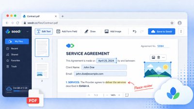 온라인에서 PDF 편집 — 무료이며 소프트웨어 필요 없음