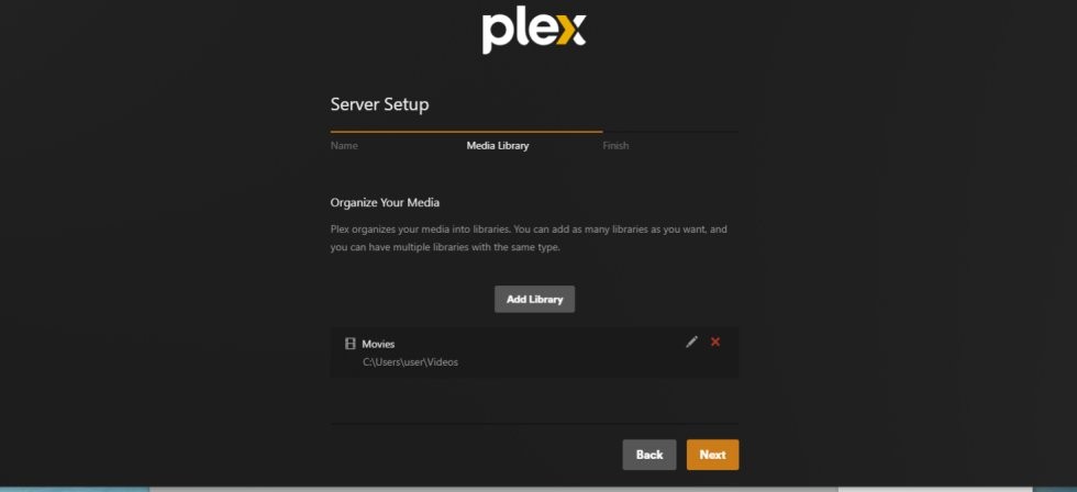 Plex server